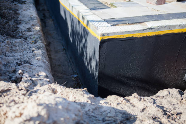 Professional Crawl Space Encapsulation technician working in Versailles, KY